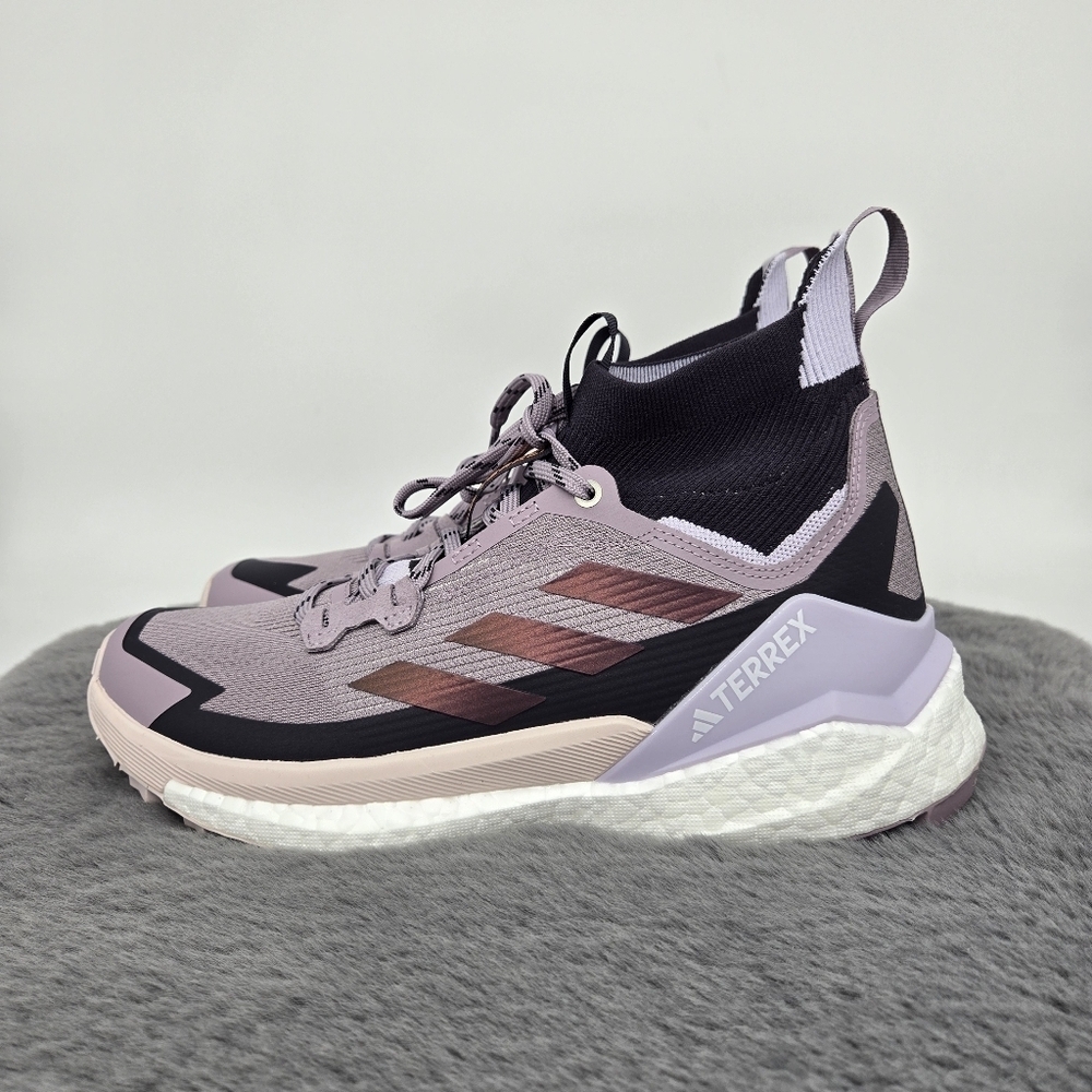 New adidas Terrex Free Hiker 2.0 Preloved Fig Women's Trail Running Shoes Size 8